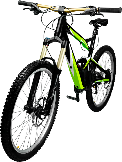 Mountain Terrain Bike Isolated